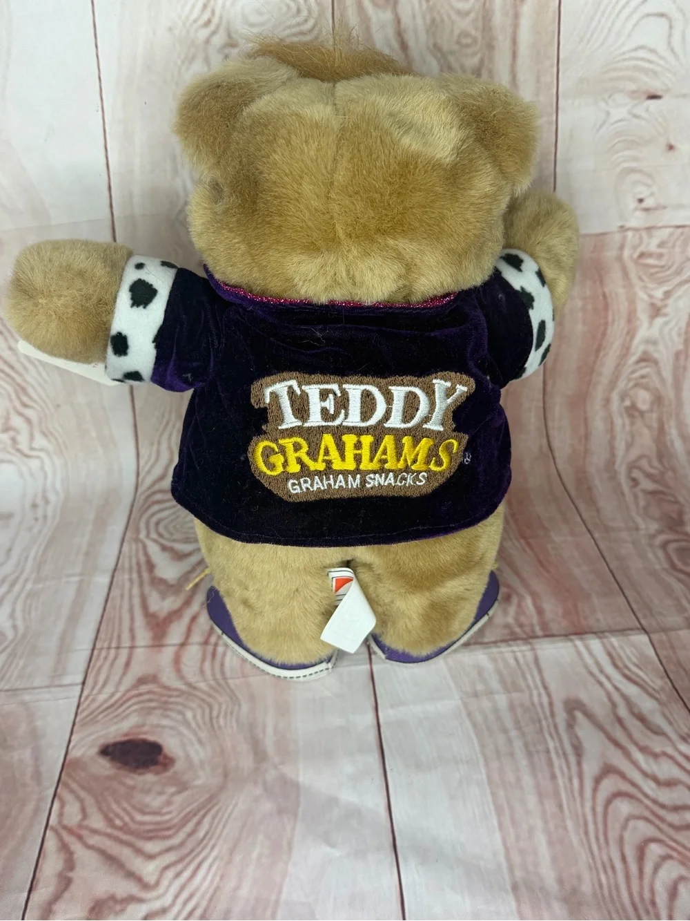Vintage 1990 Teddy Grahams Applause Nabisco Plush Bear Sunglasses 10” Tagged